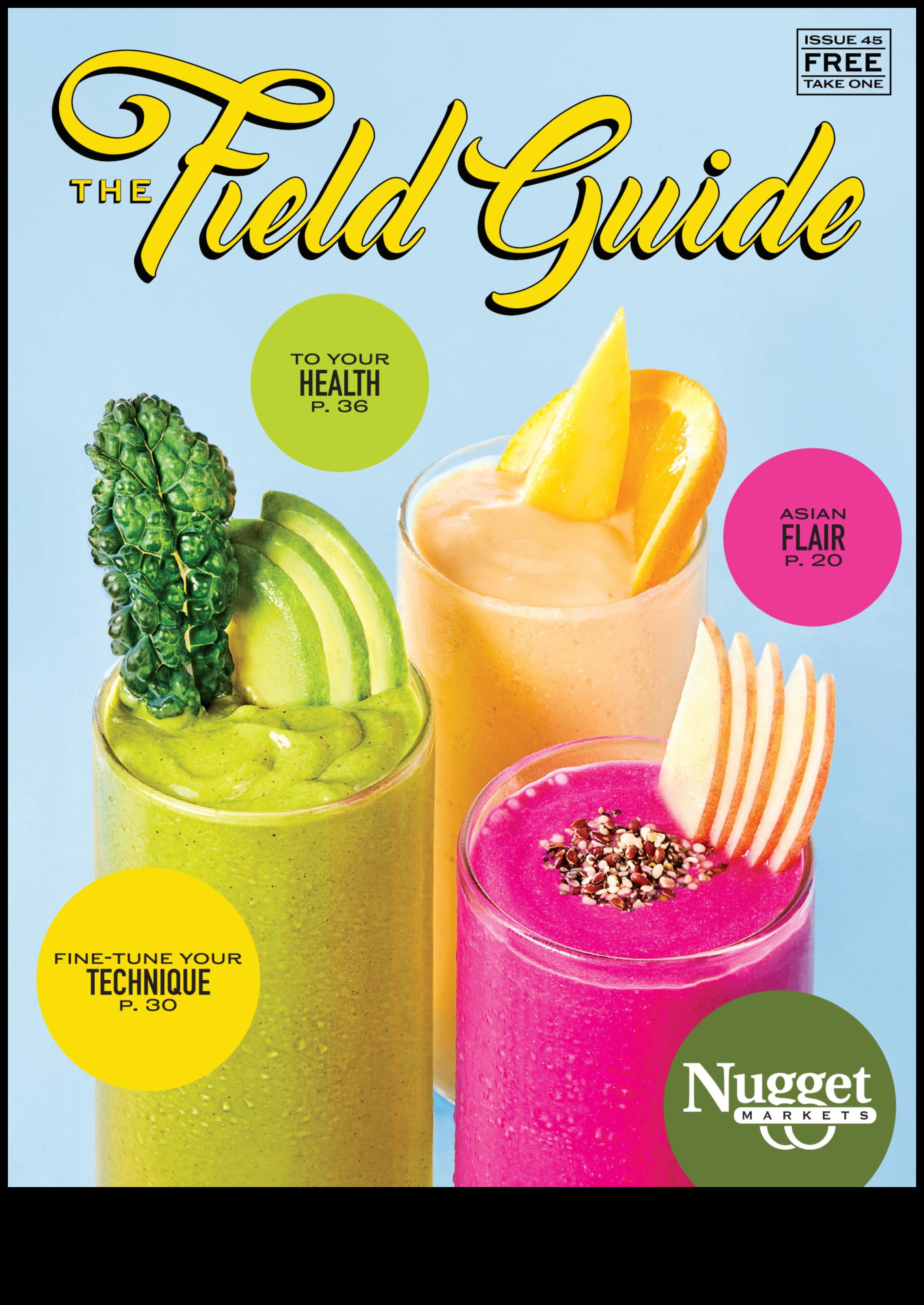 Sezonas malki: pielāgojiet savas svaigās augļu sulas dabas veltēm