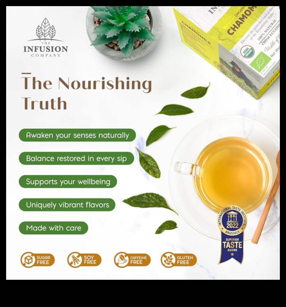 Atpūtas dārzs: Svaigas kumelīšu tējas būtības tveršana