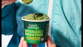 Tropical Greens, atrodoties ceļā: pārnēsājami zaļie smūtiji rosīgam dzīvesveidam